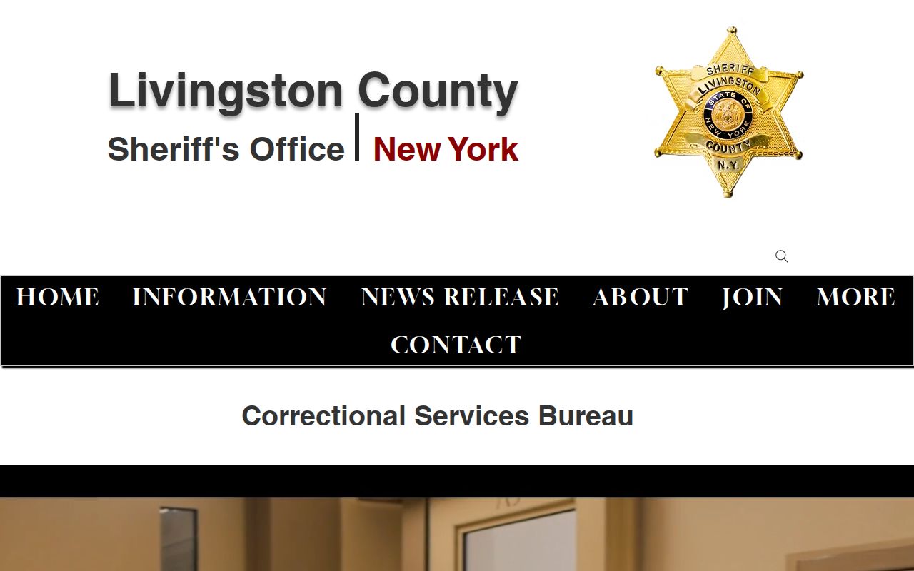 Livingston County Correctional Services Bureau booking-record information