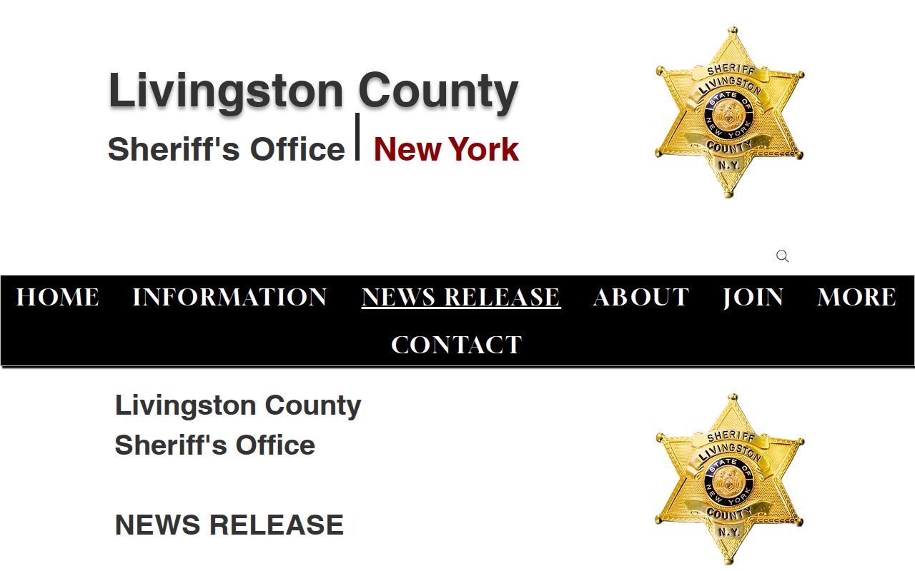 Livingston County Sheriff recent arrest-release archive
